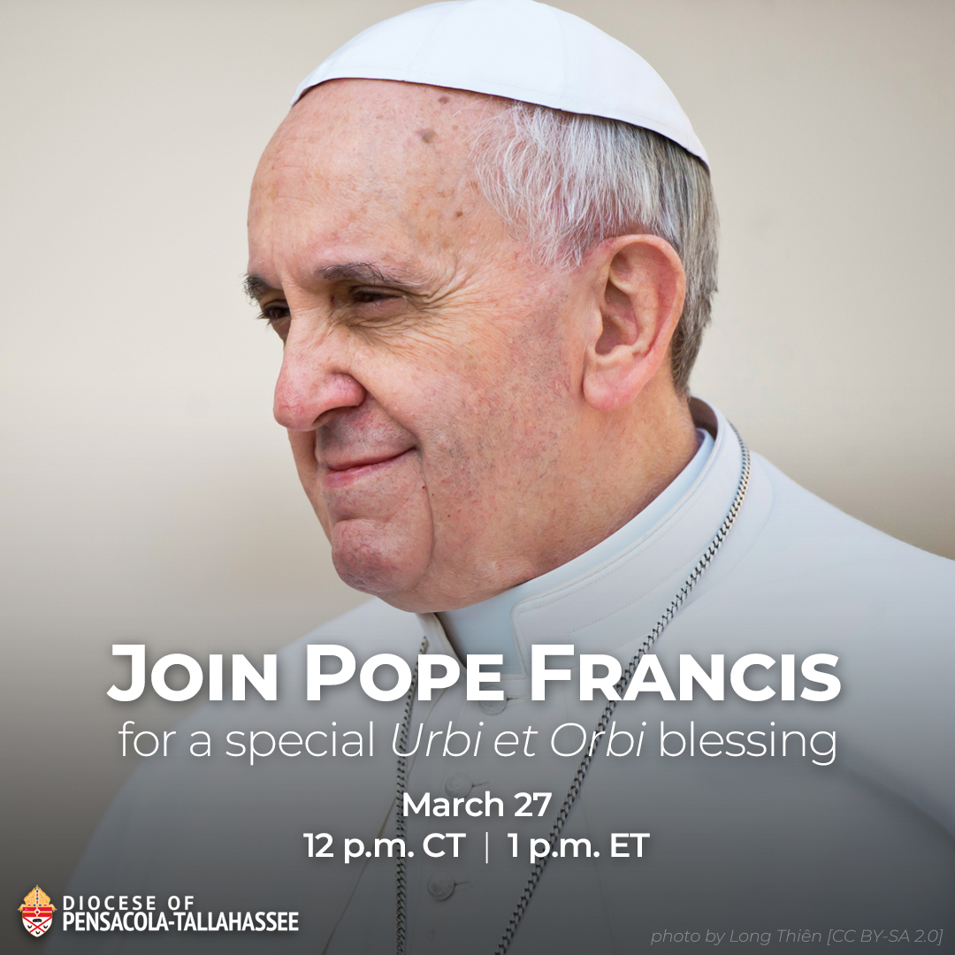 Invitation to Prayer by Pope Francis